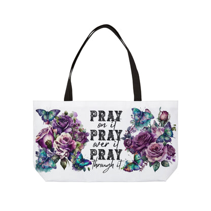 Pray Weekender Tote Bag