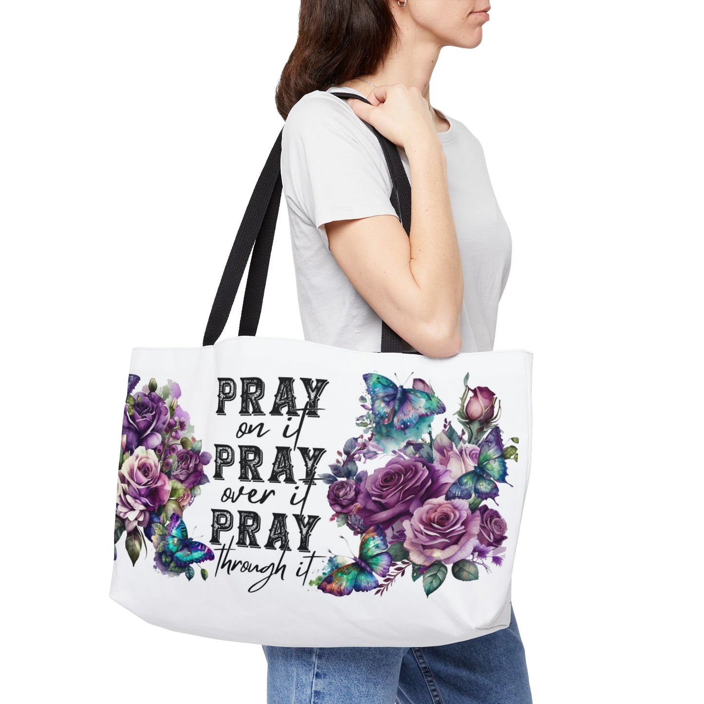 Pray Weekender Tote Bag