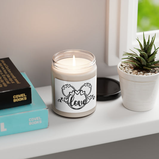Coconut Scented Soy Candle